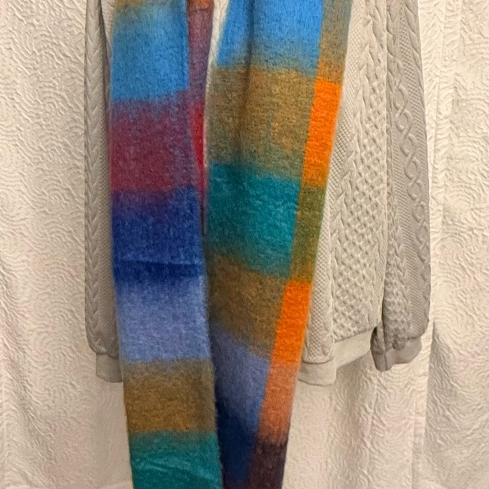 *NOT FOR SALE *Women's Cozy WarmThick Winter Fall Scarf  Tassels Checked